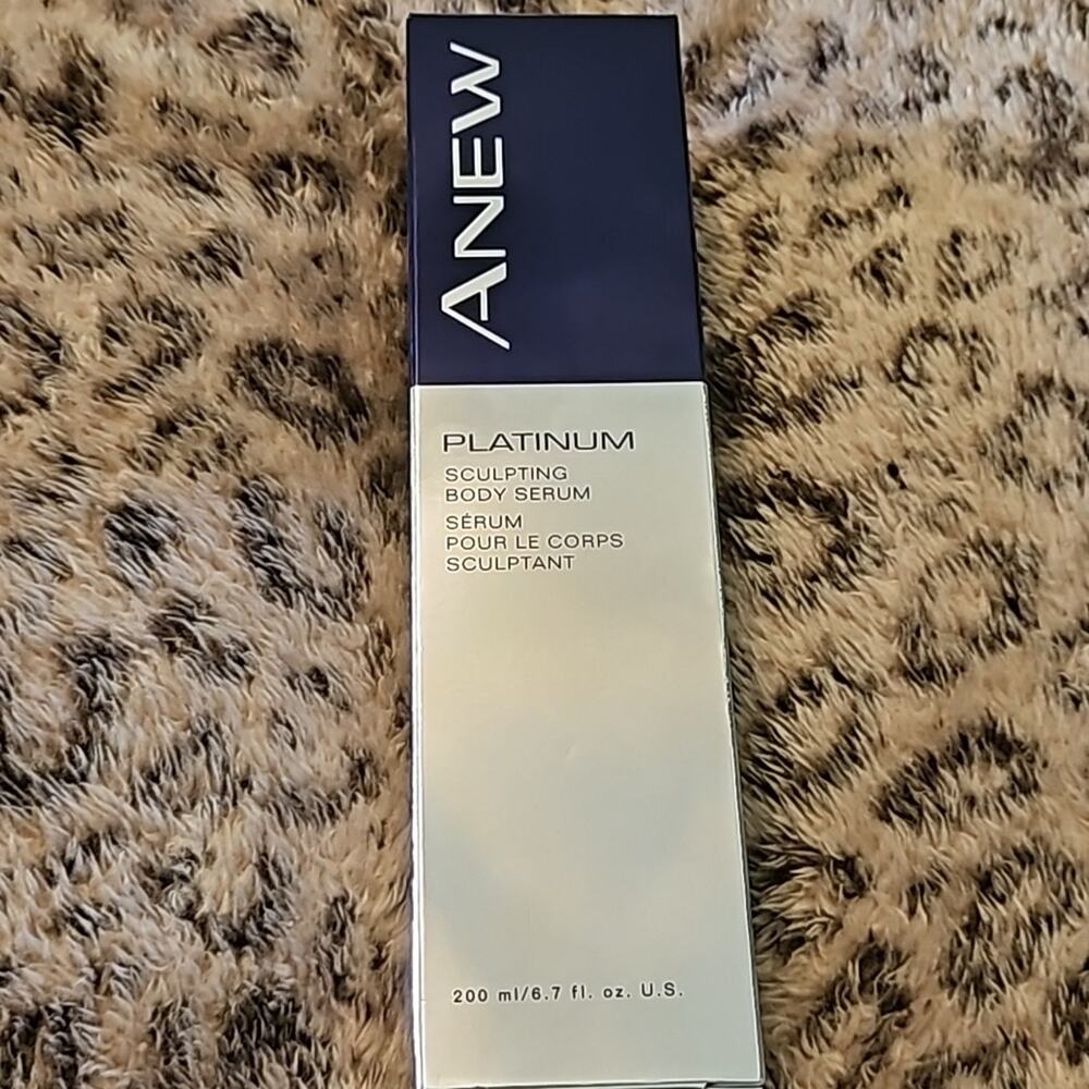Avon Anew Platinum Sculpting Body Serum 6.7 Oz New 2023 - Picture 2 of 3